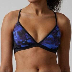 Athleta Blue Camo Bikini Set